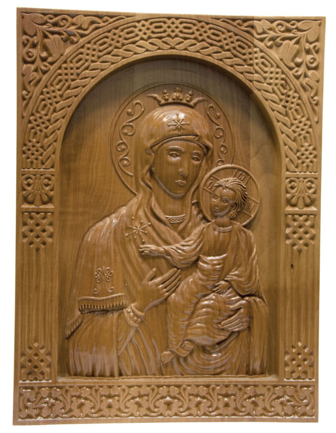 WOODEN ICON