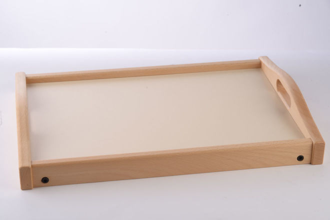 WOODEN TRAY FOR BED